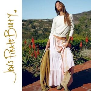 NWOT Jens Pirate Booty Johanna Astral Tie Dye Maxi Skirt Size Small